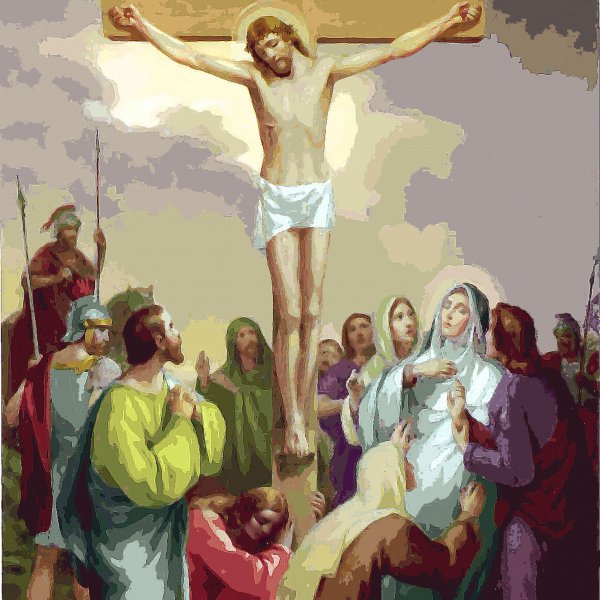 Stáció- XII. Jézus meghal a kereszten